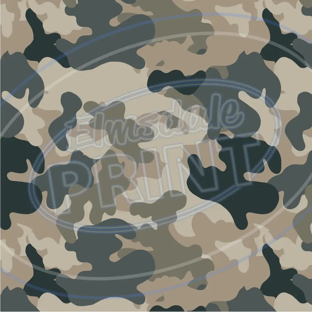 Army Camo 006 Printed Pattern Vinyl