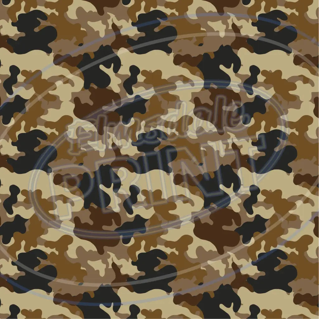 Army Camo 010 Printed Pattern Vinyl