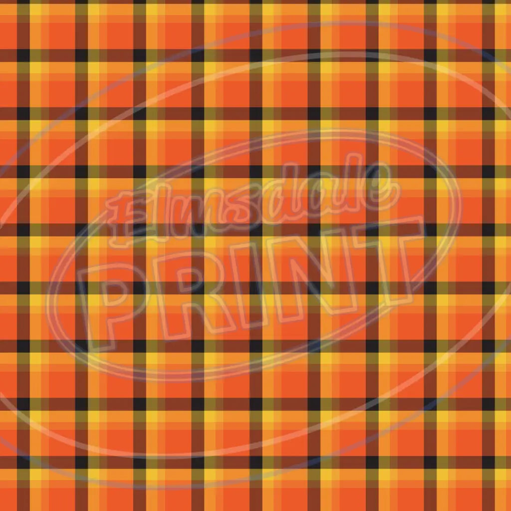 Autumn Orange 006 Printed Pattern Vinyl
