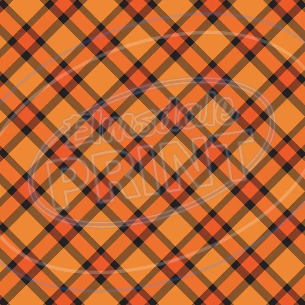 Autumn Orange 010 Printed Pattern Vinyl