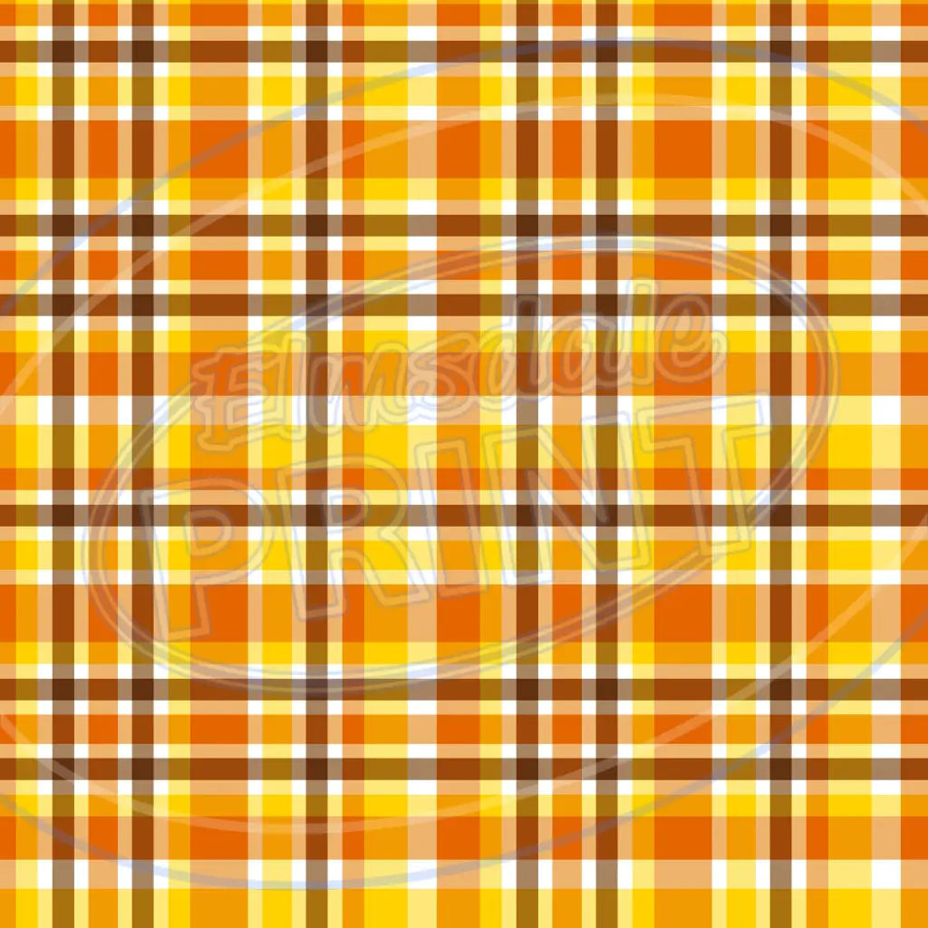 Autumn Plaid 013 Printed Pattern Vinyl