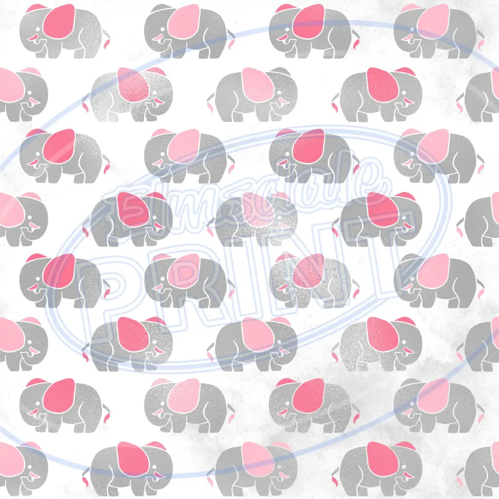 Baby Pink 006 Printed Pattern Vinyl