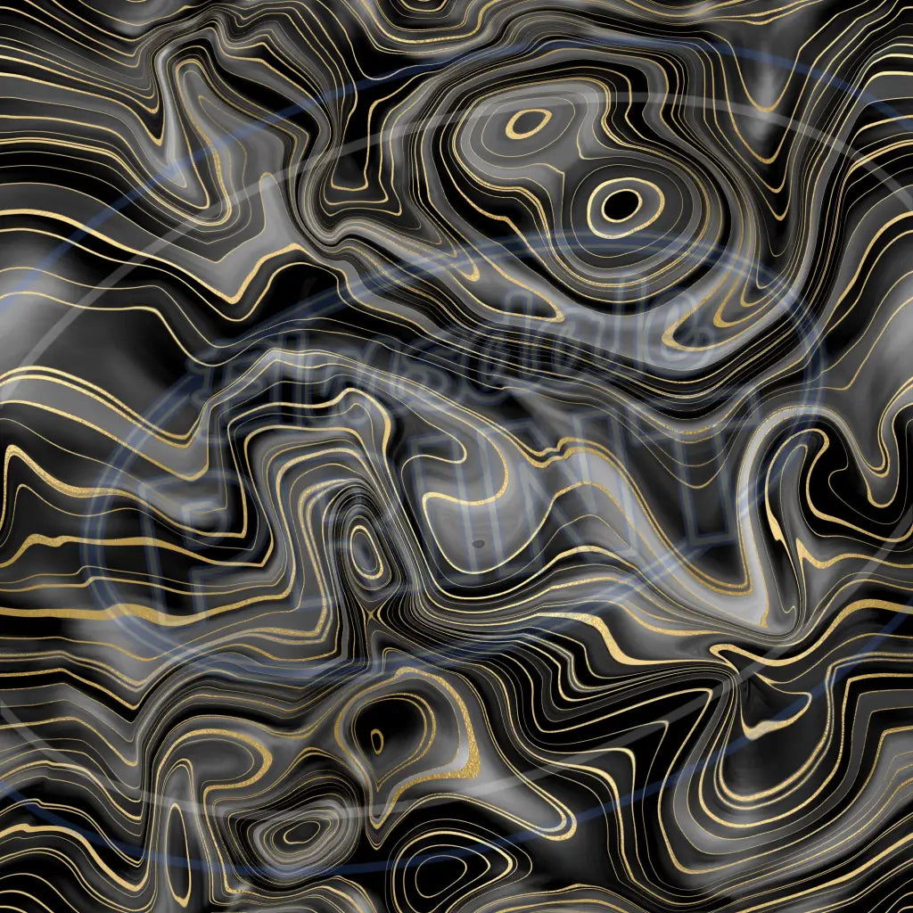 Black Gold Strata 007 Printed Pattern Vinyl