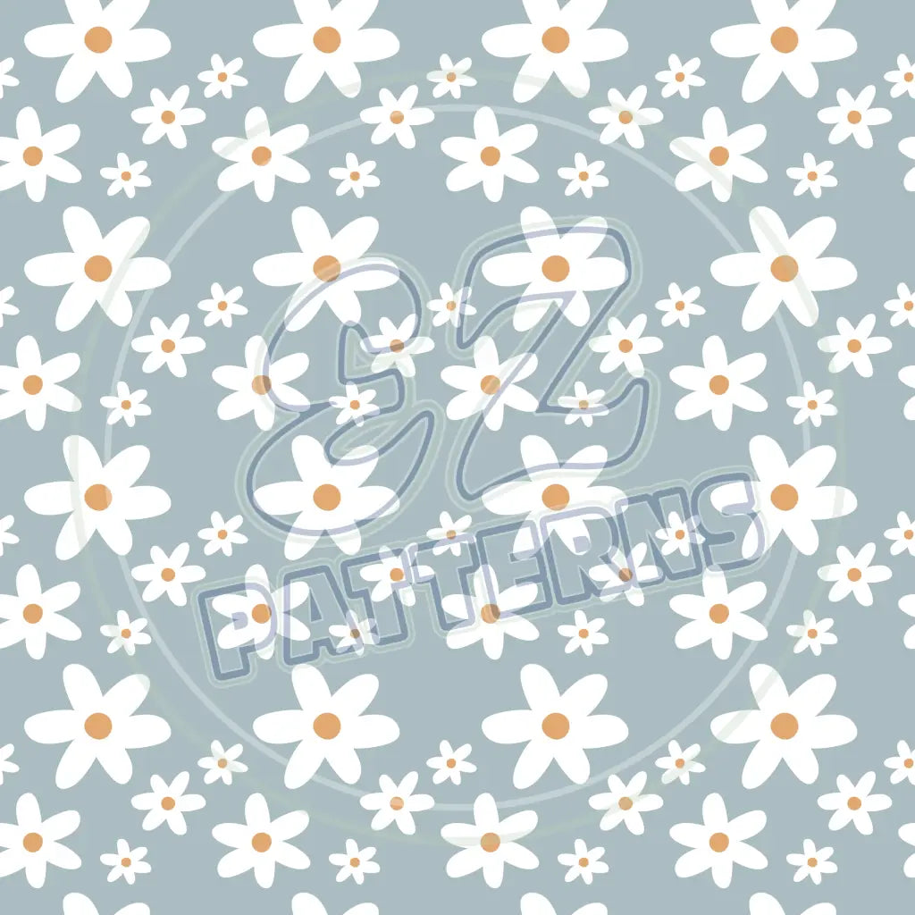 Boho Petals 008 Printed Pattern Vinyl