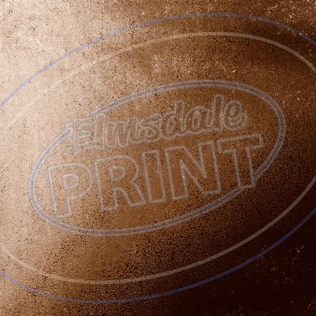 Brown Foil 004 Printed Pattern Vinyl