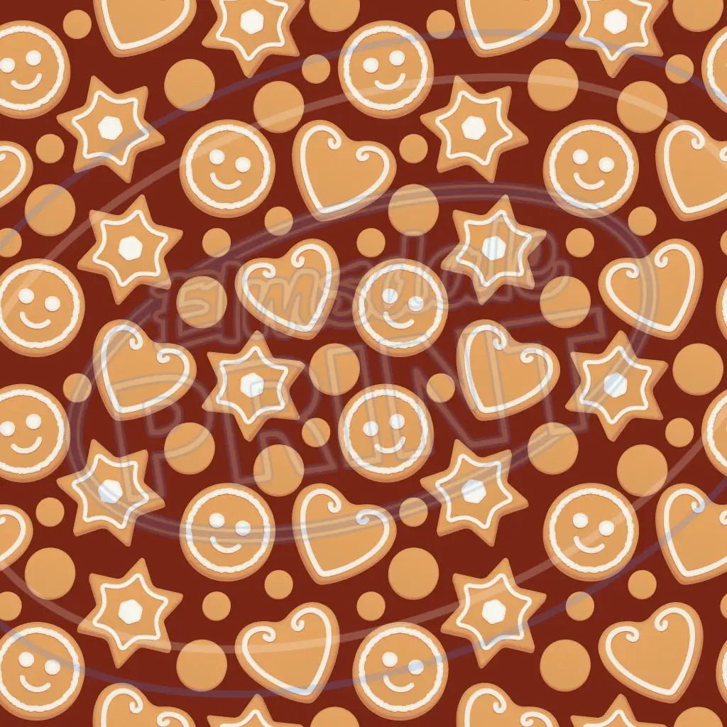 Comedy Christmas 007 Printed Pattern Vinyl