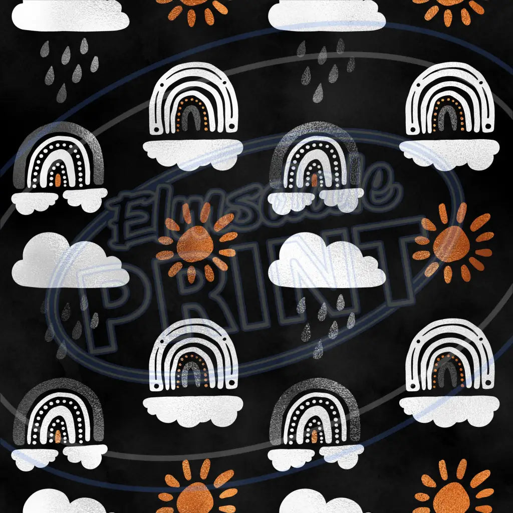 Copper Nursery 001 Printed Pattern Vinyl
