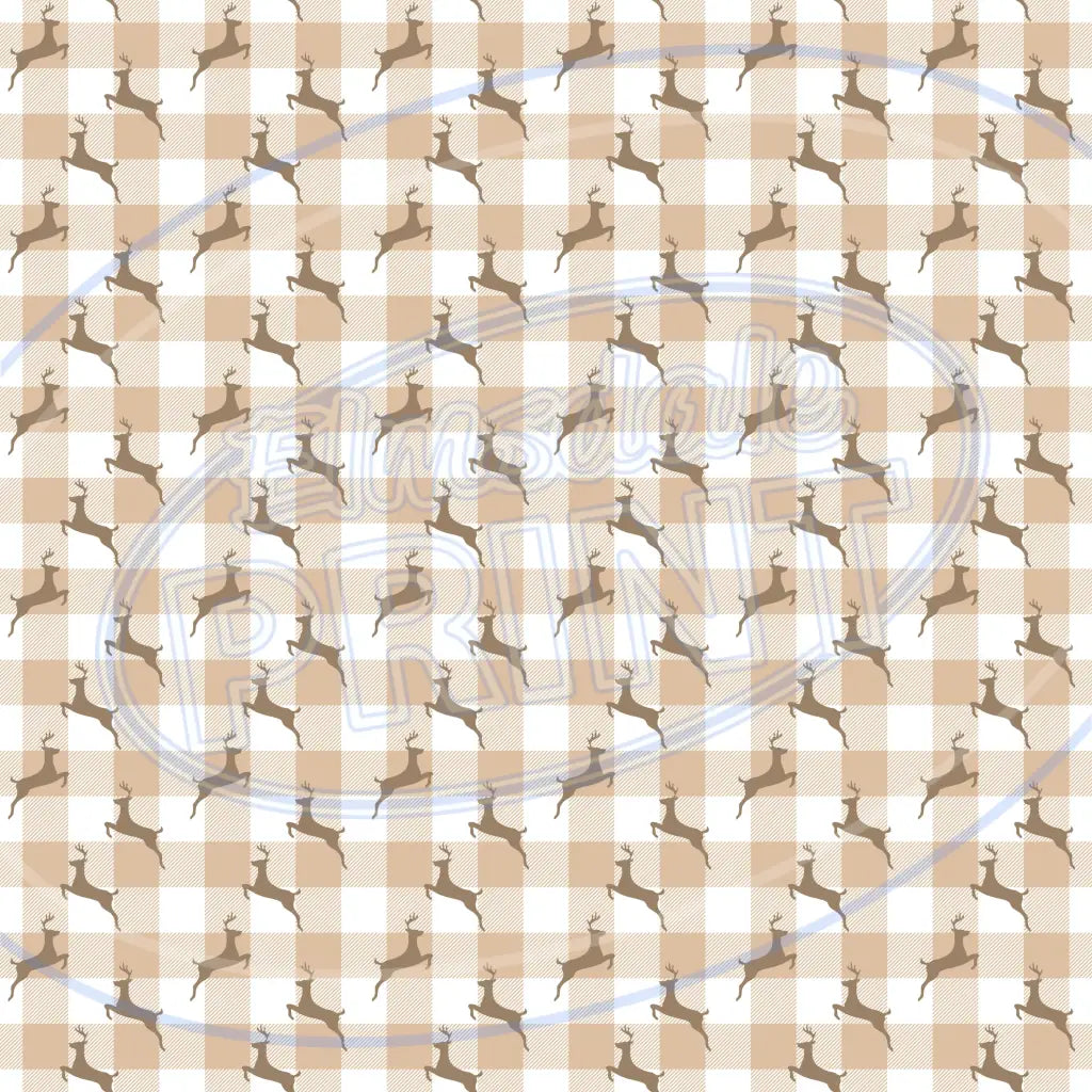 Country Christmas 013 Printed Pattern Vinyl