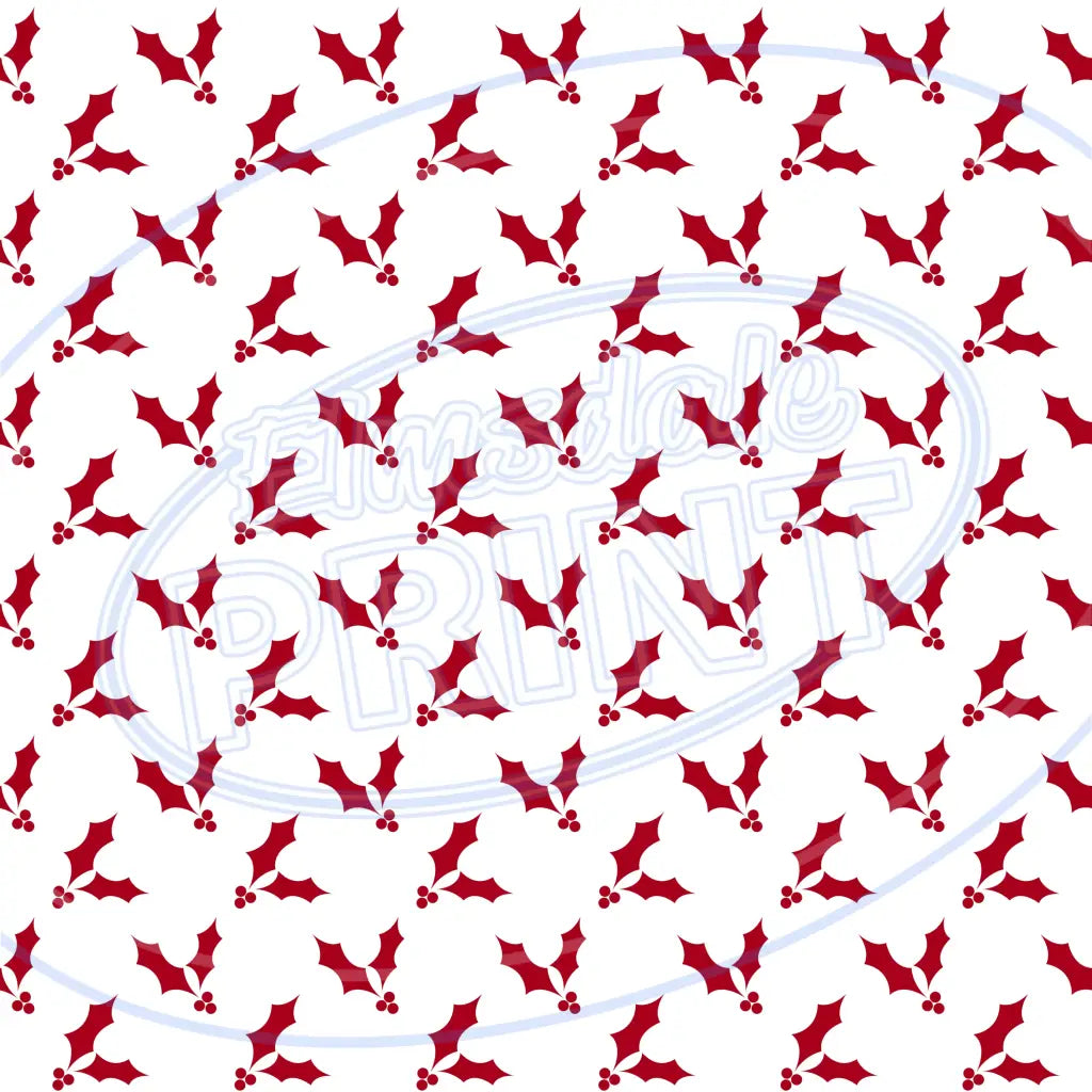 Country Christmas 014 Printed Pattern Vinyl