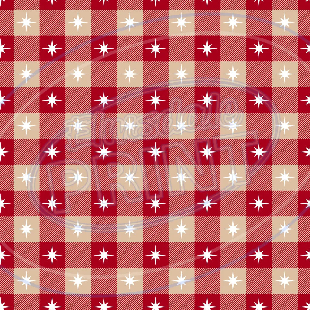 Country Christmas 018 Printed Pattern Vinyl