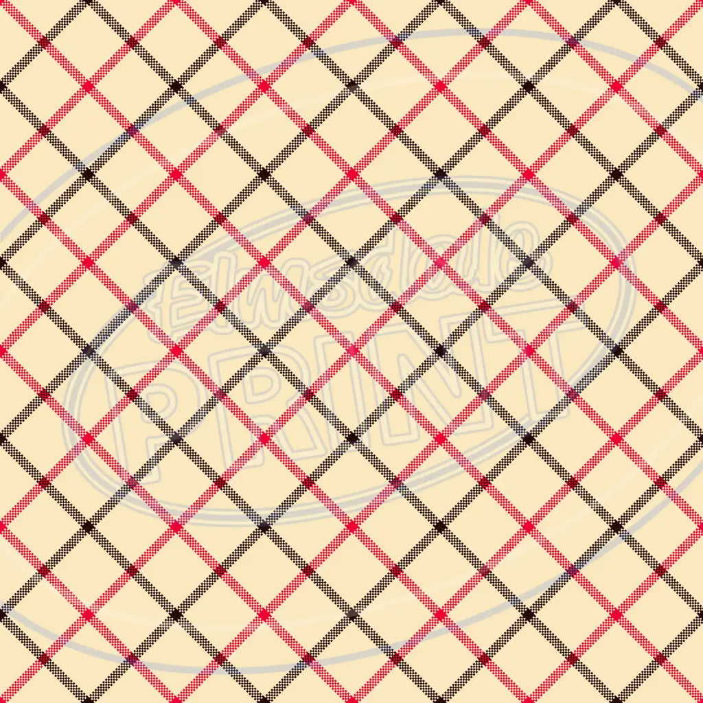Cozy Plaid 014 - Small Pattern Printed Vinyl