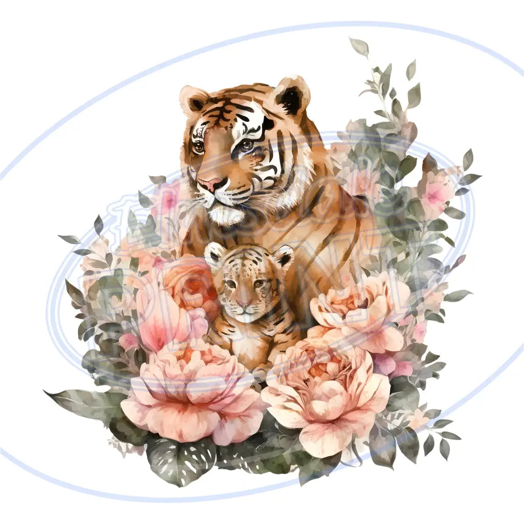 Cute Animal Moms 008 Printed Pattern Vinyl