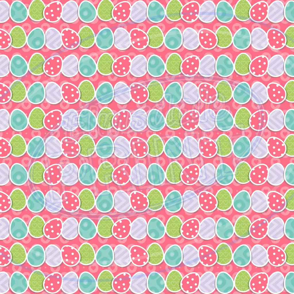 Egg Hunt 008 Printed Pattern Vinyl