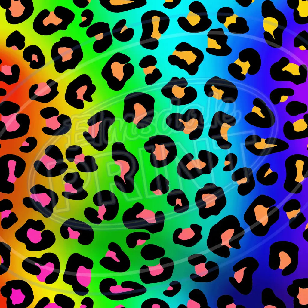 Electric Leopard 009 Printed Pattern Vinyl