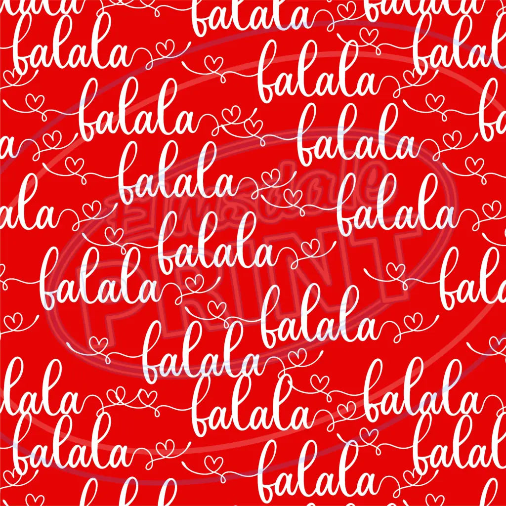 Fa La 001 Printed Pattern Vinyl