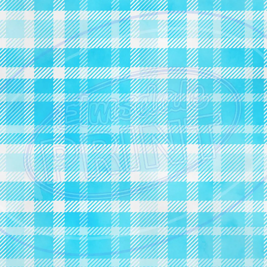 Frosty Plaid 006 Printed Pattern Vinyl