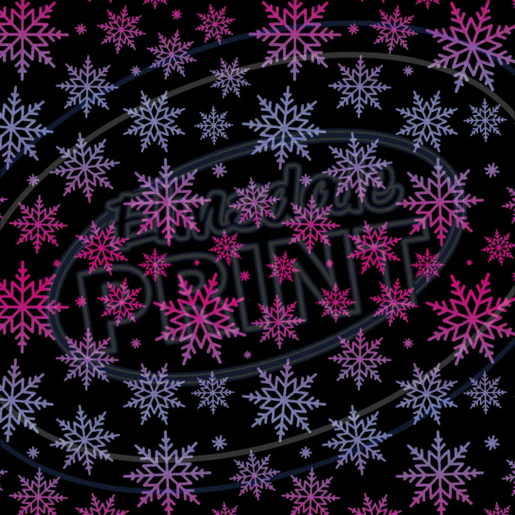Frozen Flakes 008 Printed Pattern Vinyl