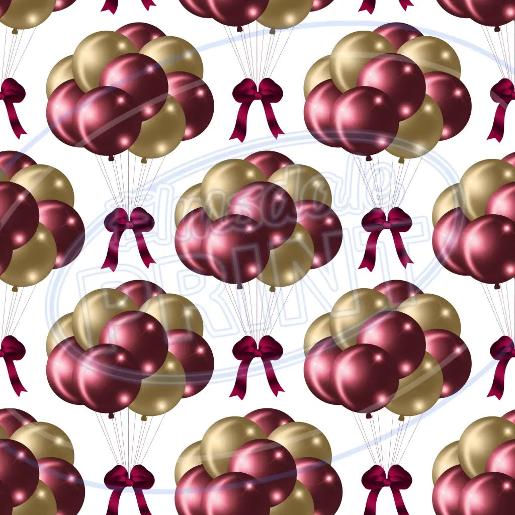Glam Balloons 002 Printed Pattern Vinyl