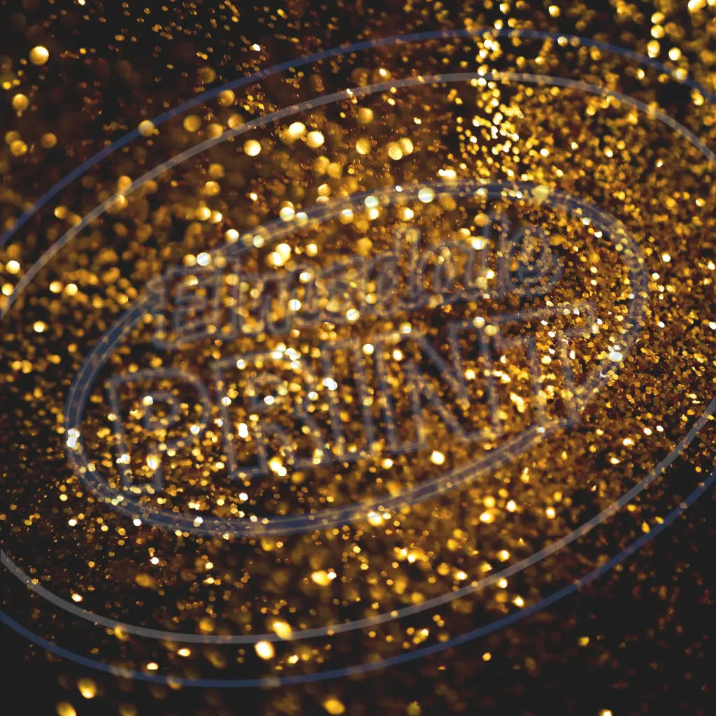 Gold Bokeh 001 Printed Pattern Vinyl