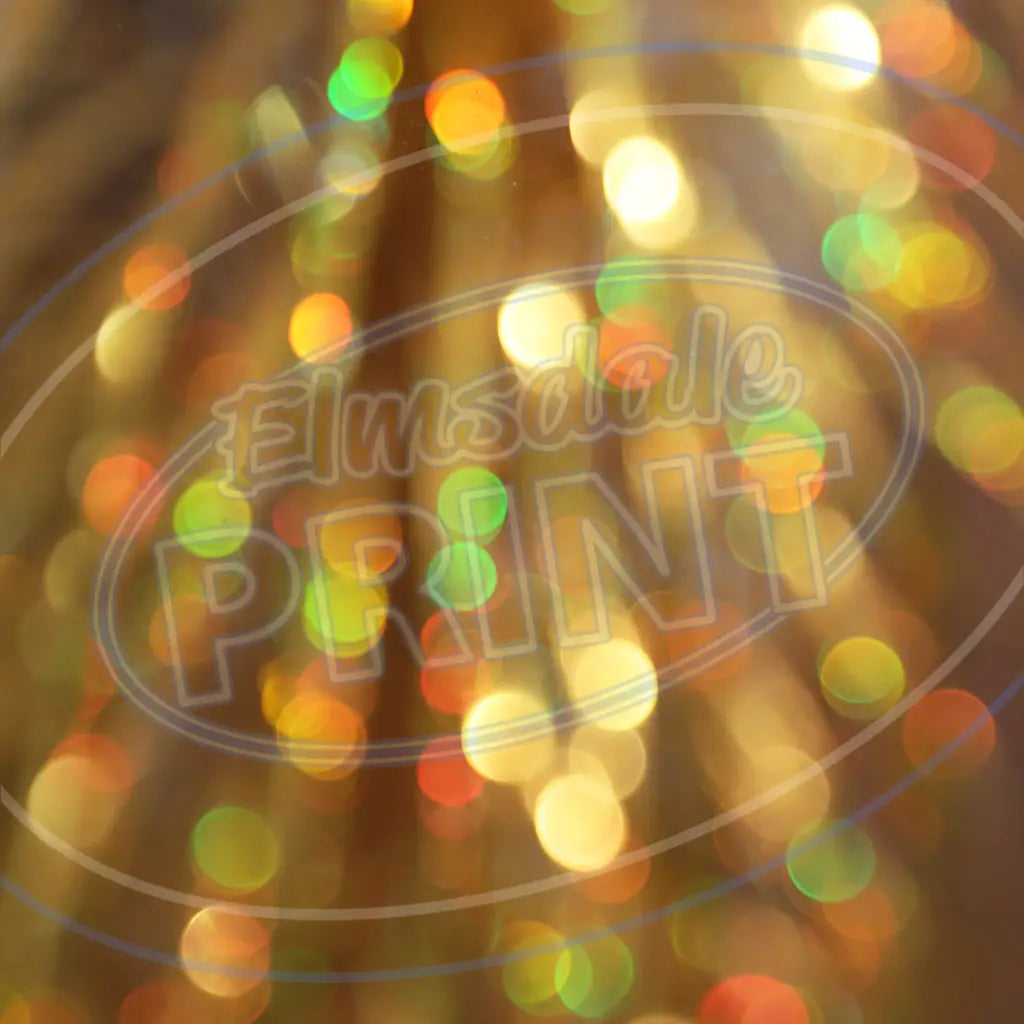 Gold Bokeh 007 Printed Pattern Vinyl