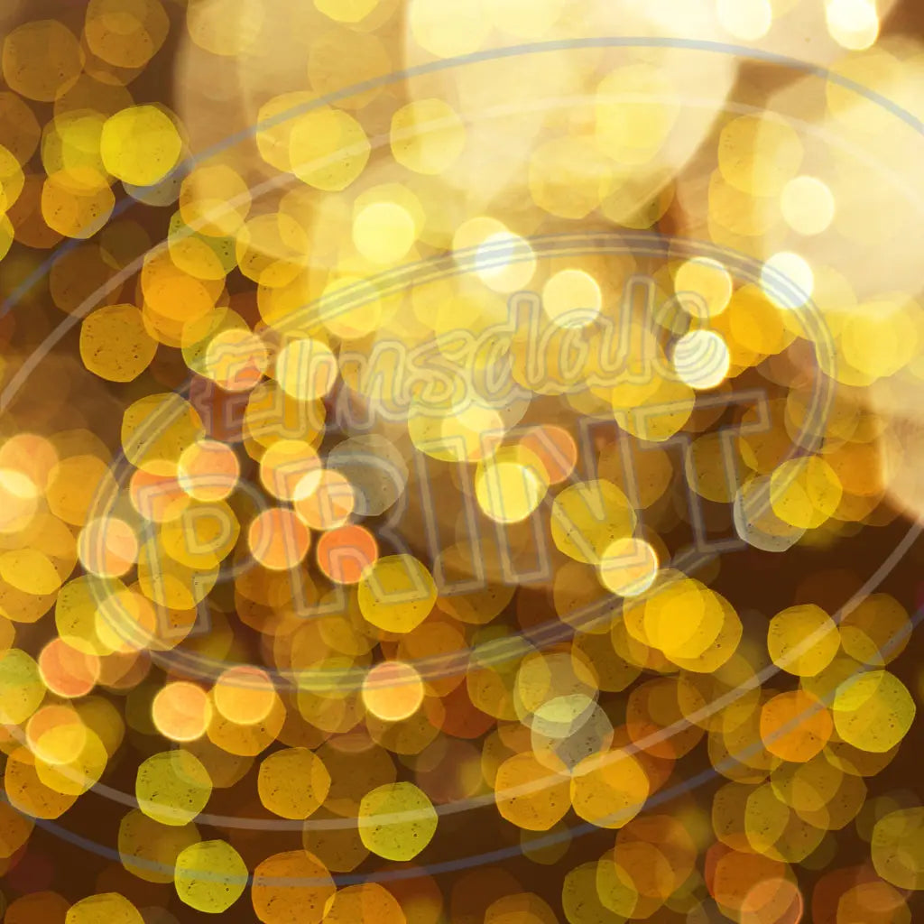 Gold Bokeh 010 Printed Pattern Vinyl