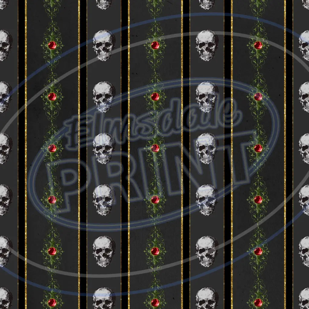 Gothic Christmas 002 Printed Pattern Vinyl