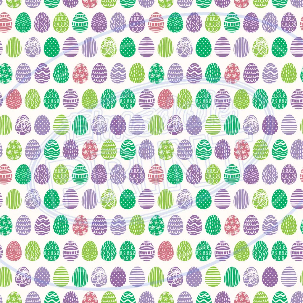 Happy Easter 001 Printed Pattern Vinyl