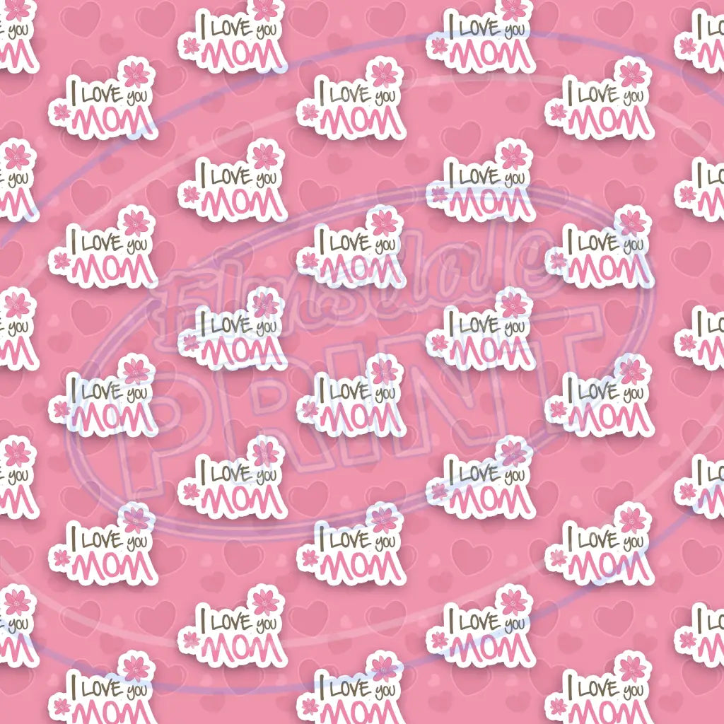 Happy Mothers Day 007 Printed Pattern Vinyl