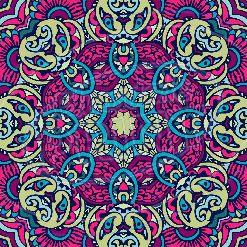 Hippie Gypsy 004 Printed Pattern Vinyl