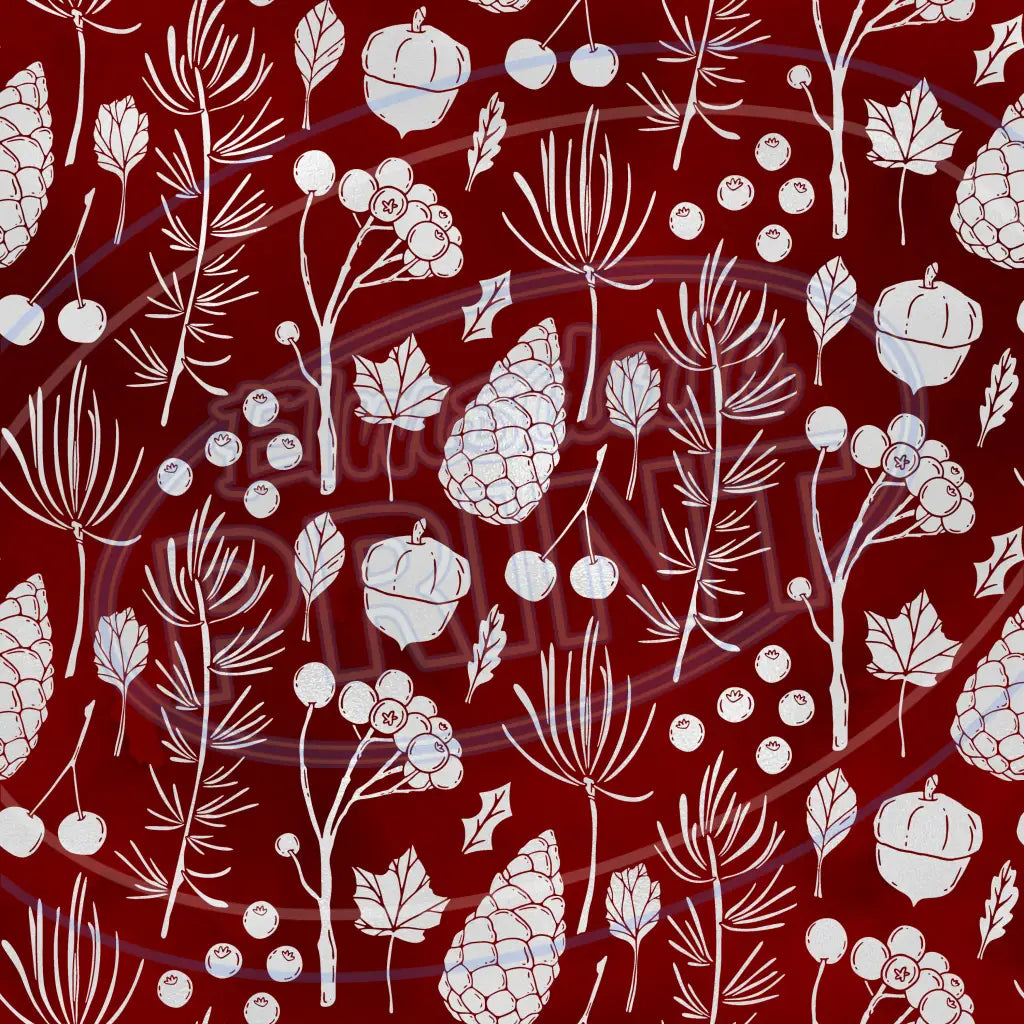 Holiday Floral 013 Printed Pattern Vinyl