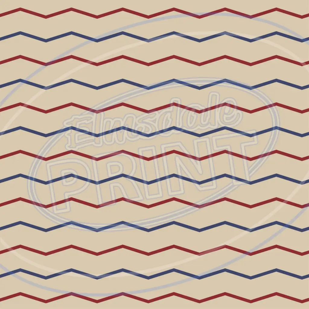 July 4Th Retro 004 Printed Pattern Vinyl
