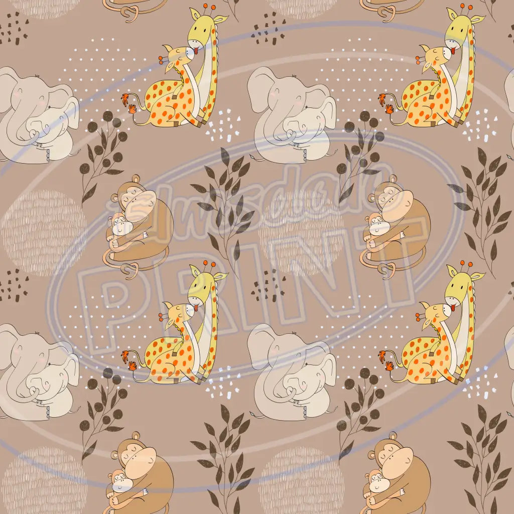 Jungle Mommies 004 Printed Pattern Vinyl