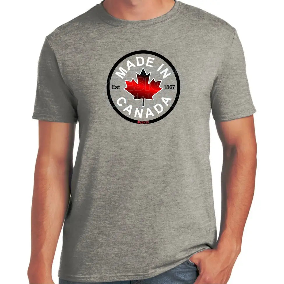 Made in Canada: Tee Shirts - Heather Grey / S