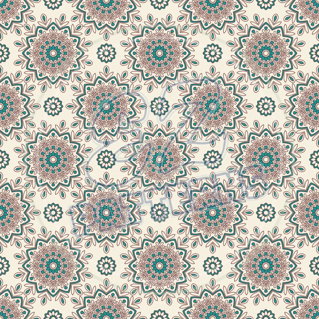 Mandala Boho 010 Printed Pattern Vinyl