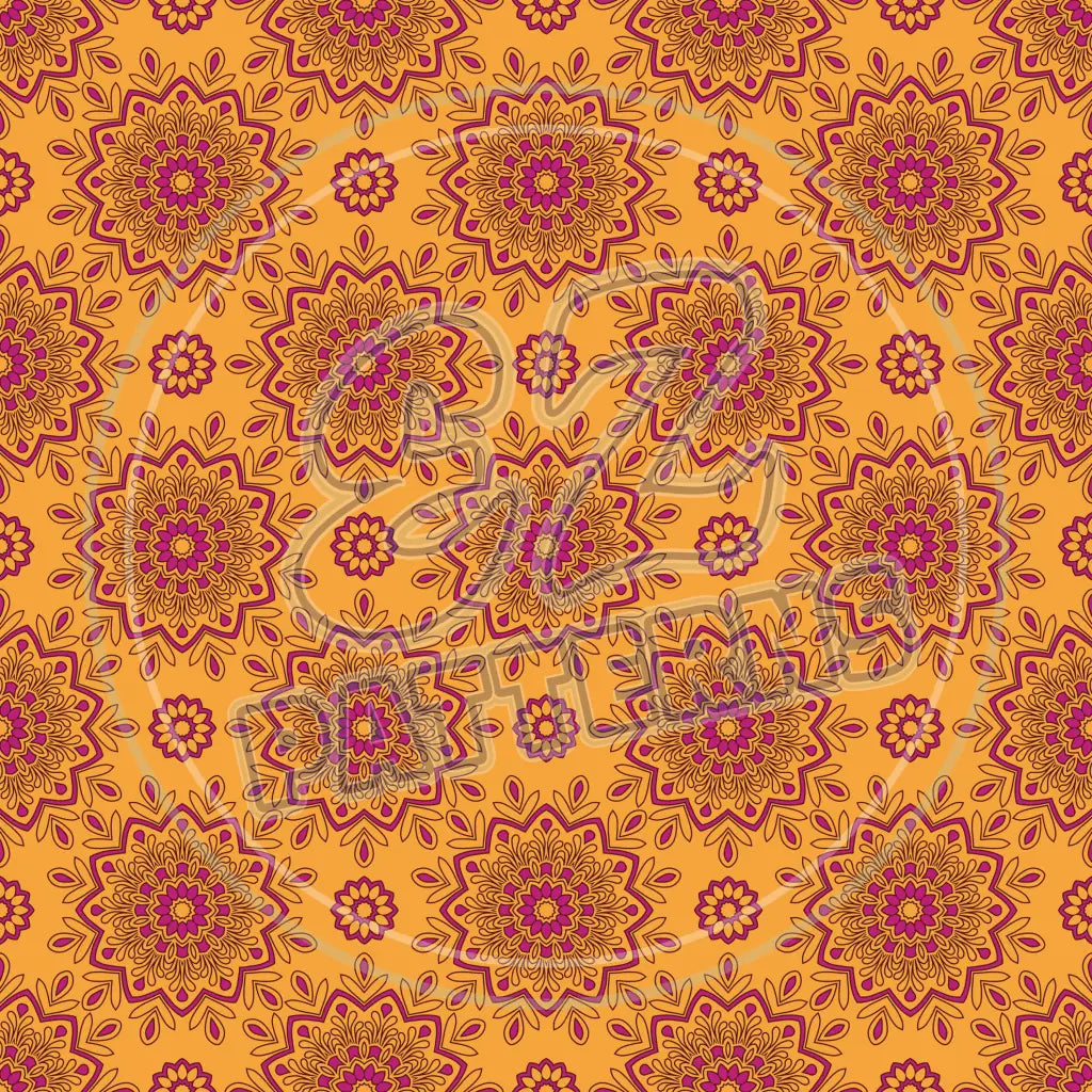 Mandala Boho 014 Printed Pattern Vinyl