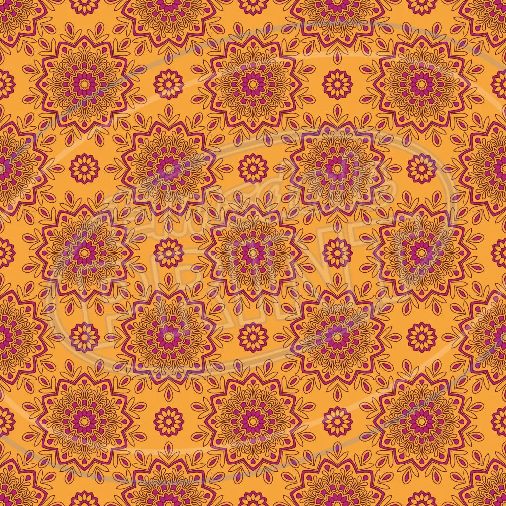 Mandala Boho 014 Printed Pattern Vinyl