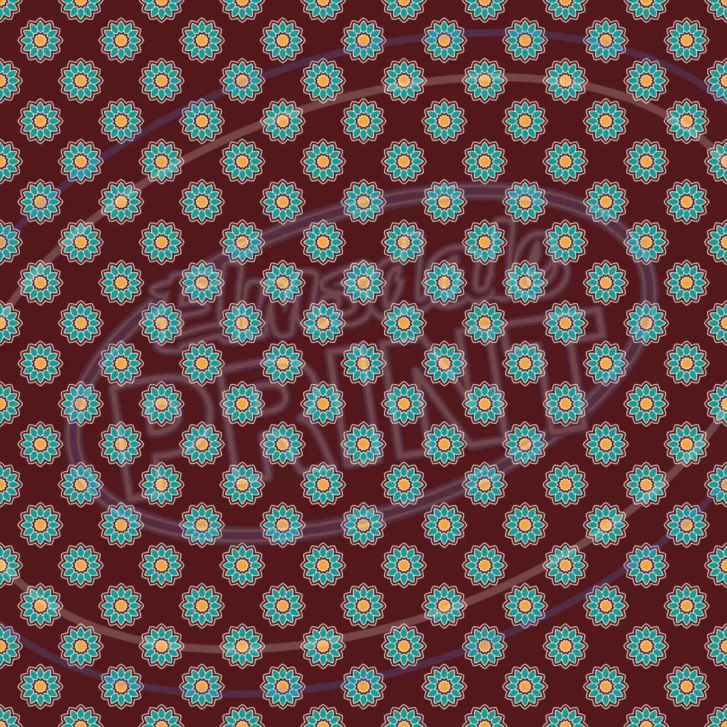 Mandala Boho 016 Printed Pattern Vinyl