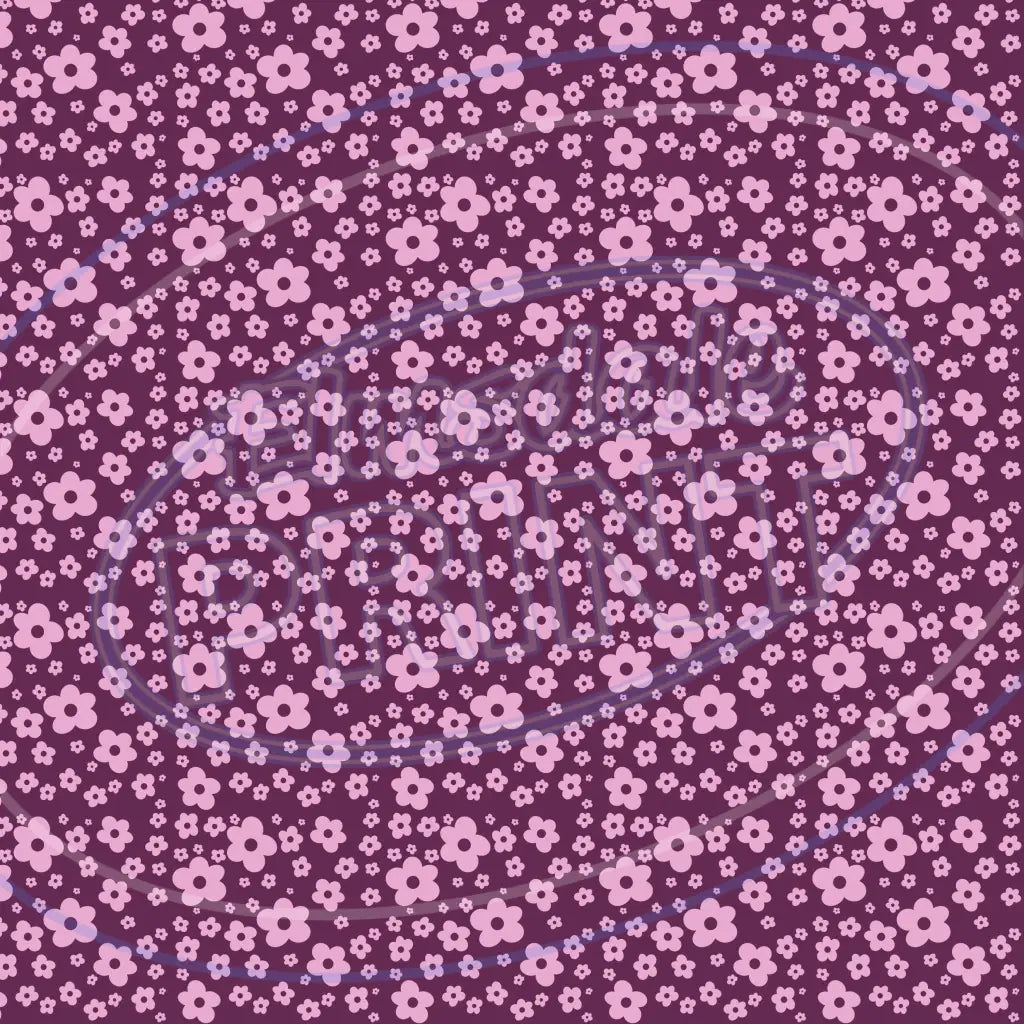Mini Mauve 003 Printed Pattern Vinyl