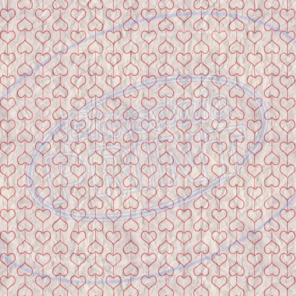 Paper Valentine 007 Printed Pattern Vinyl