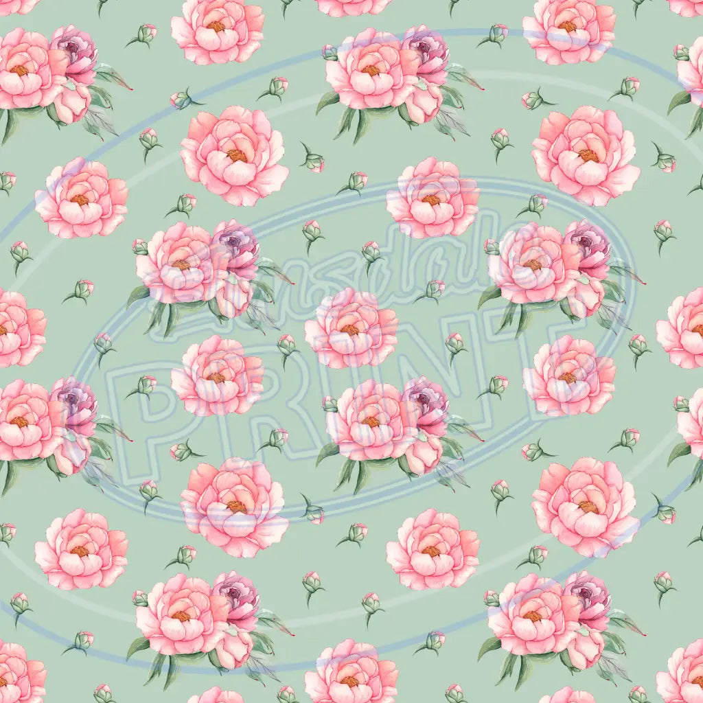 Peony Pink 008 Printed Pattern Vinyl