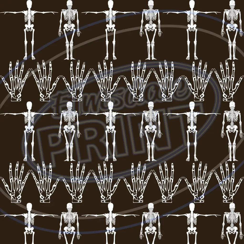 Rack Of Bones 004 Printed Pattern Vinyl