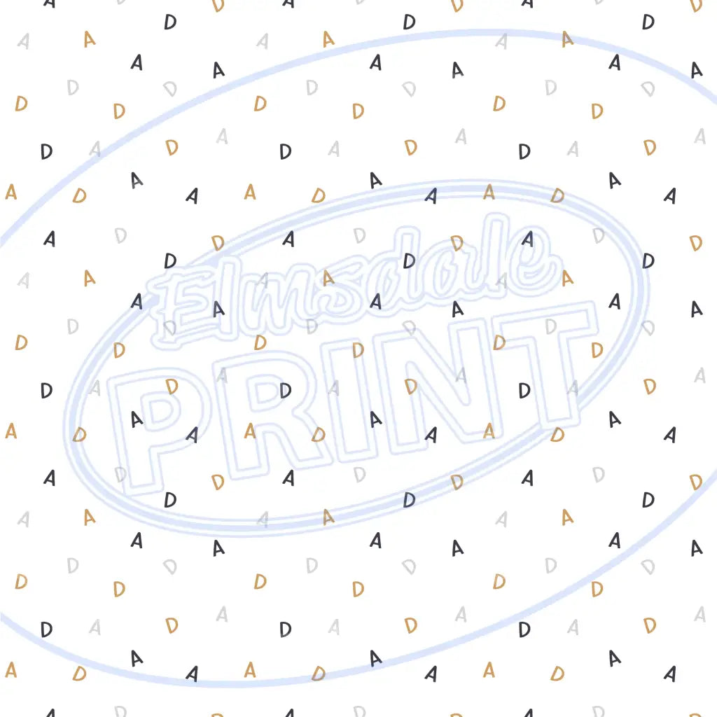 Rad Dad 011 Printed Pattern Vinyl