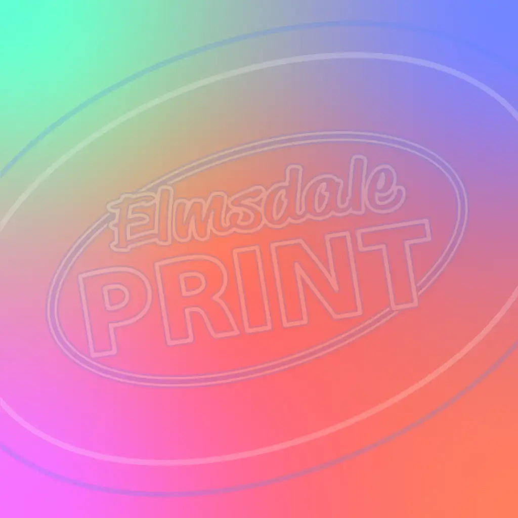 Rainbow Ombre 002 Printed Pattern Vinyl