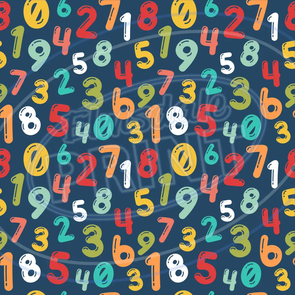 School Days 008 Printed Pattern Vinyl