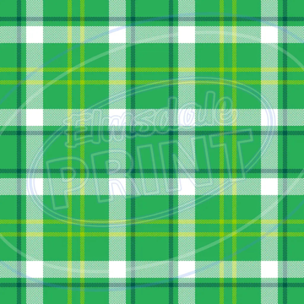 St. Pattys Plaid 015 Printed Pattern Vinyl