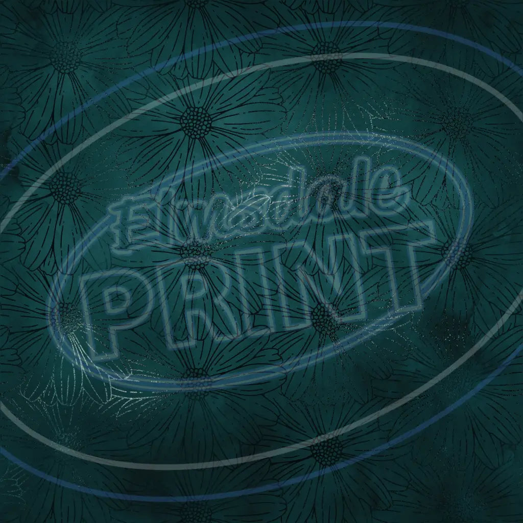 Teal Copper 007 Printed Pattern Vinyl