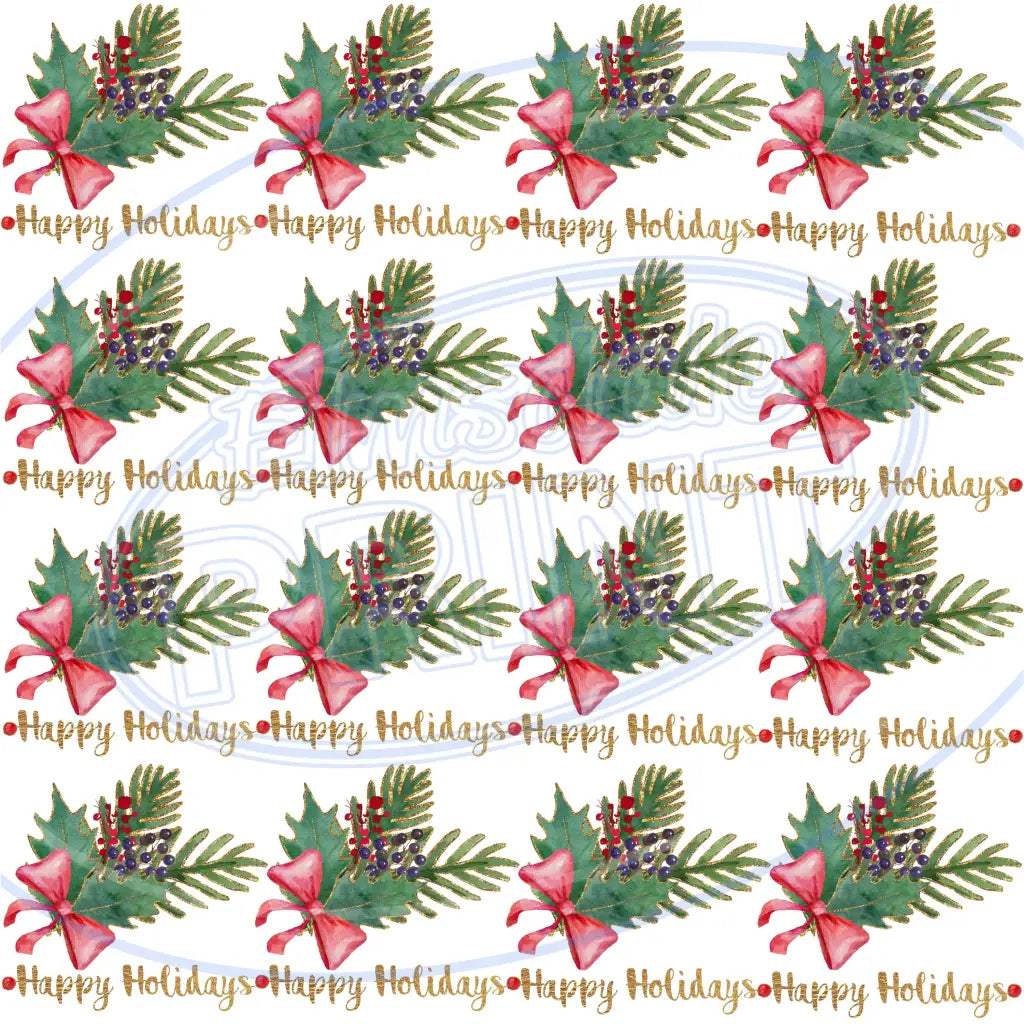 Traditional Christmas 008 Printed Pattern Vinyl