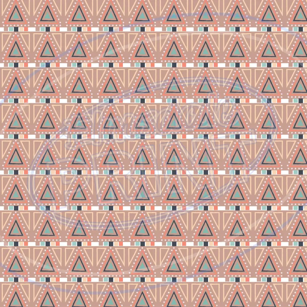 Tribal Blush 002 Printed Pattern Vinyl