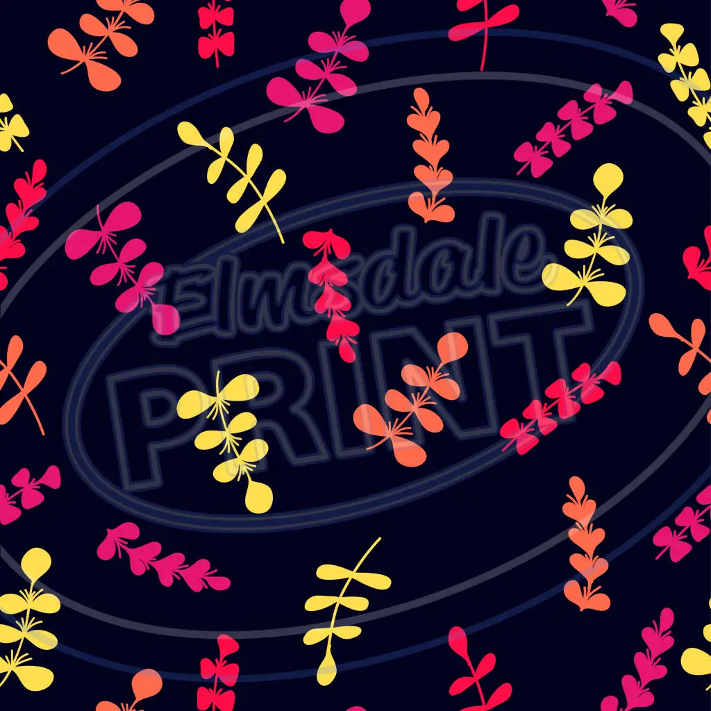 Vibrant Floral 010 Printed Pattern Vinyl