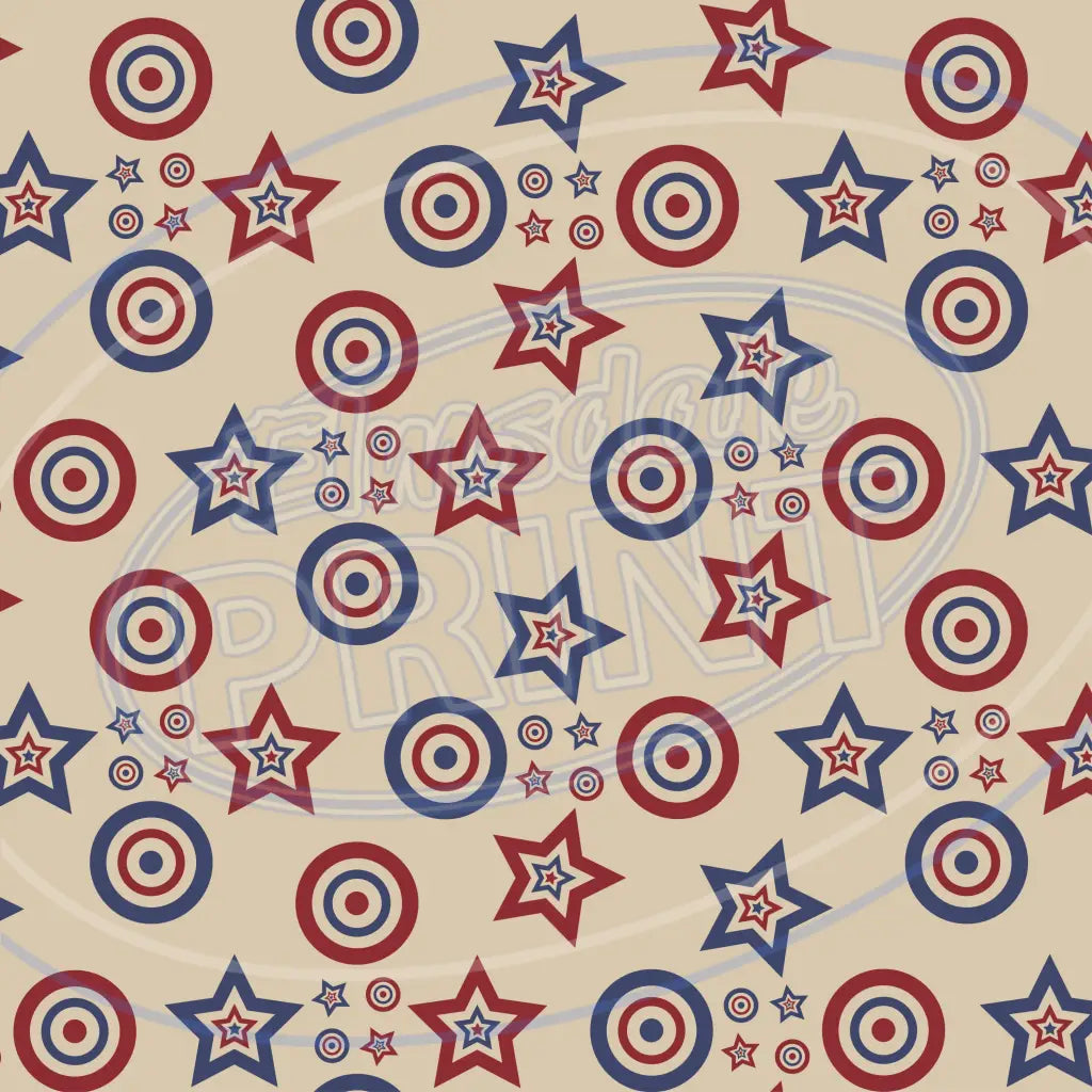Vintage Usa 003 Printed Pattern Vinyl